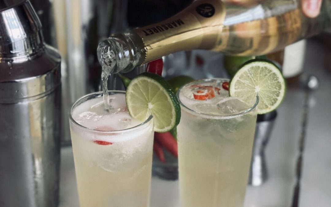‘The Budapest’ cocktail – spicy, sød og syrlig longdrink